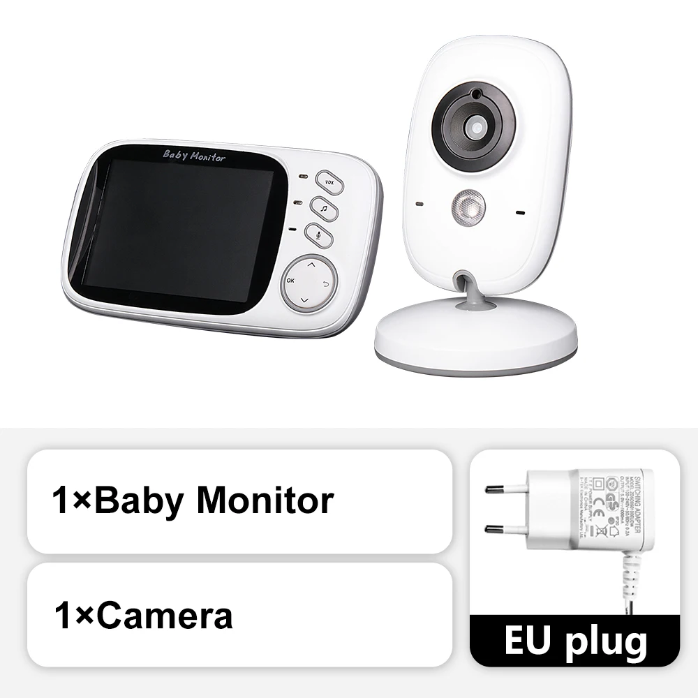 Video-Babyfon mit Nachtsichtfunktion 3,5-Zoll – Bild 8