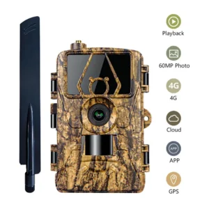 Wildkamera 8K mit 60MP & WLAN-App – Top für Outdoor