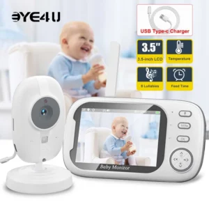 Video-Babyfon mit Nachtsichtfunktion 3,5-Zoll