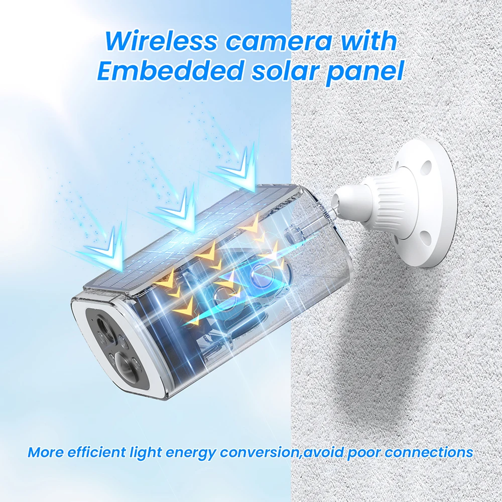 Home Security Kamera-Set 2,4G Wireless – Bild 2