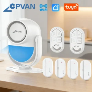 Smart-Home-Alarmanlage inklusive Türsensor