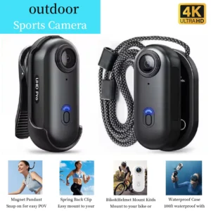 4K Mini-Action-Kamera für Helm und Fahrrad & Sport