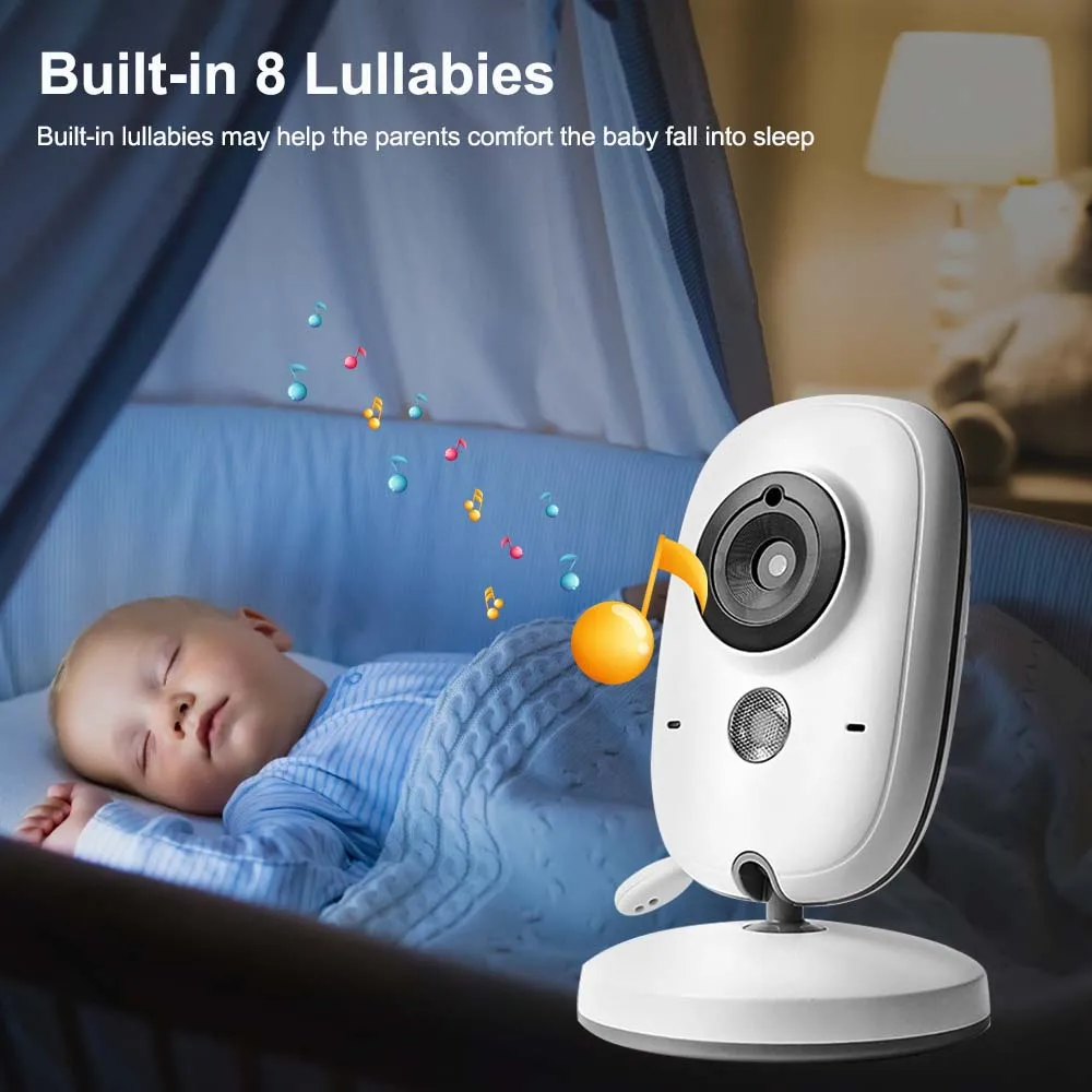 Video-Babyfon mit Nachtsichtfunktion 3,5-Zoll – Bild 6