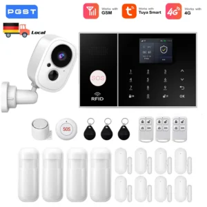 Smart-Home-Alarmanlage mit 4G- und WLAN