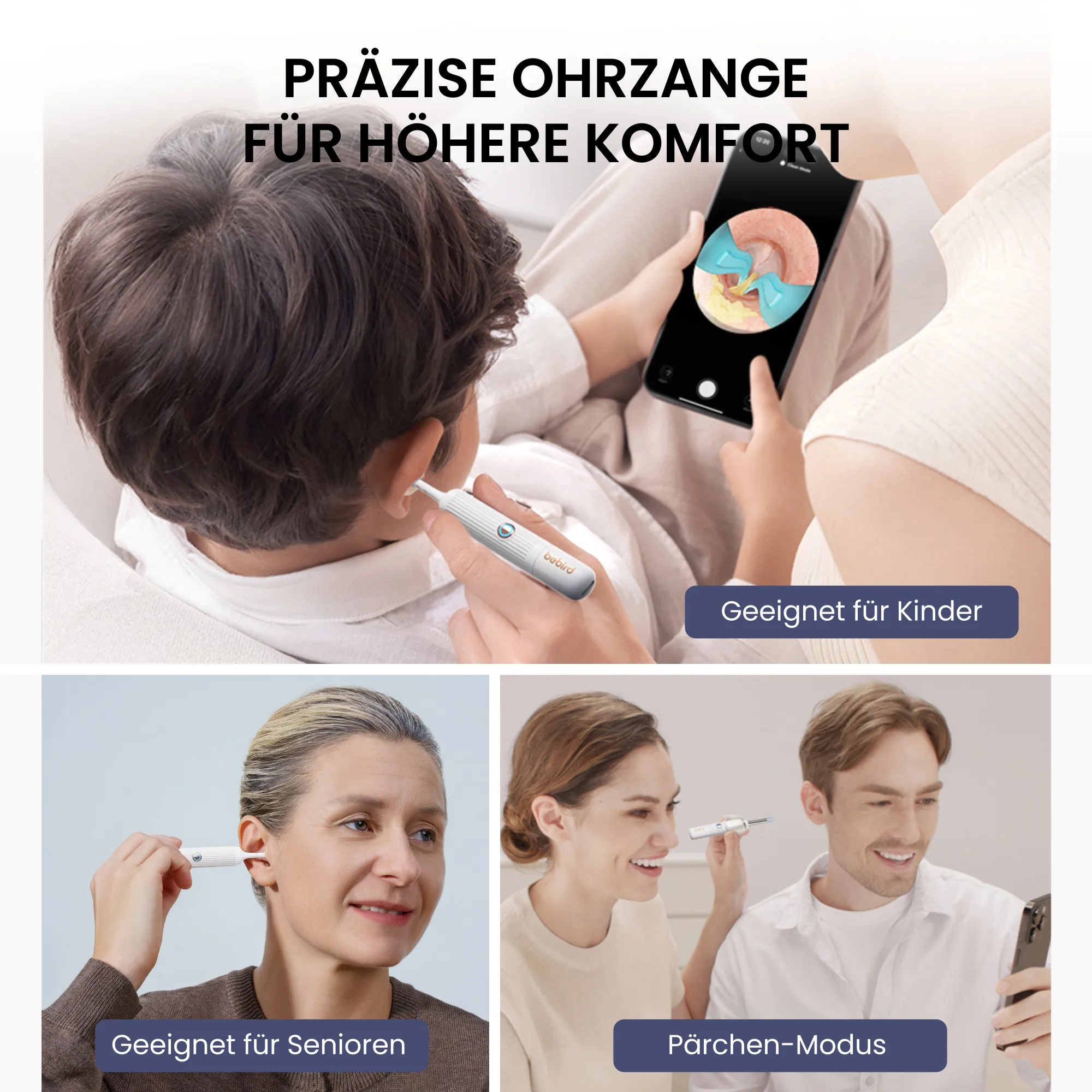 Sicherheits-Ohrenschmalzreiniger mit Kamera – Bild 2